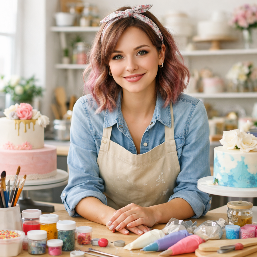 Zofia - dekoratorka tortów Słodki Zakątek